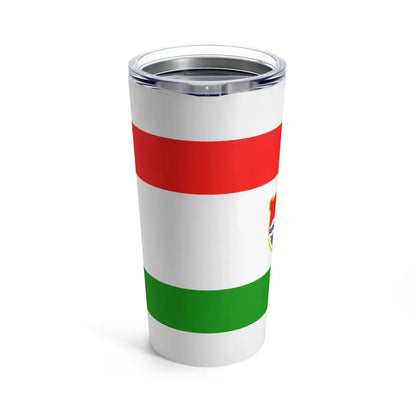 Flag of Central Bosnia Canton Bosnia and Herzegovina - Tumbler 20oz - Go Mug Yourself