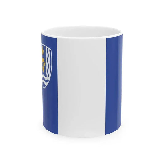 Flag of Central Elgin Ontario (Canada) White Coffee Mug 11oz - Go Mug Yourself