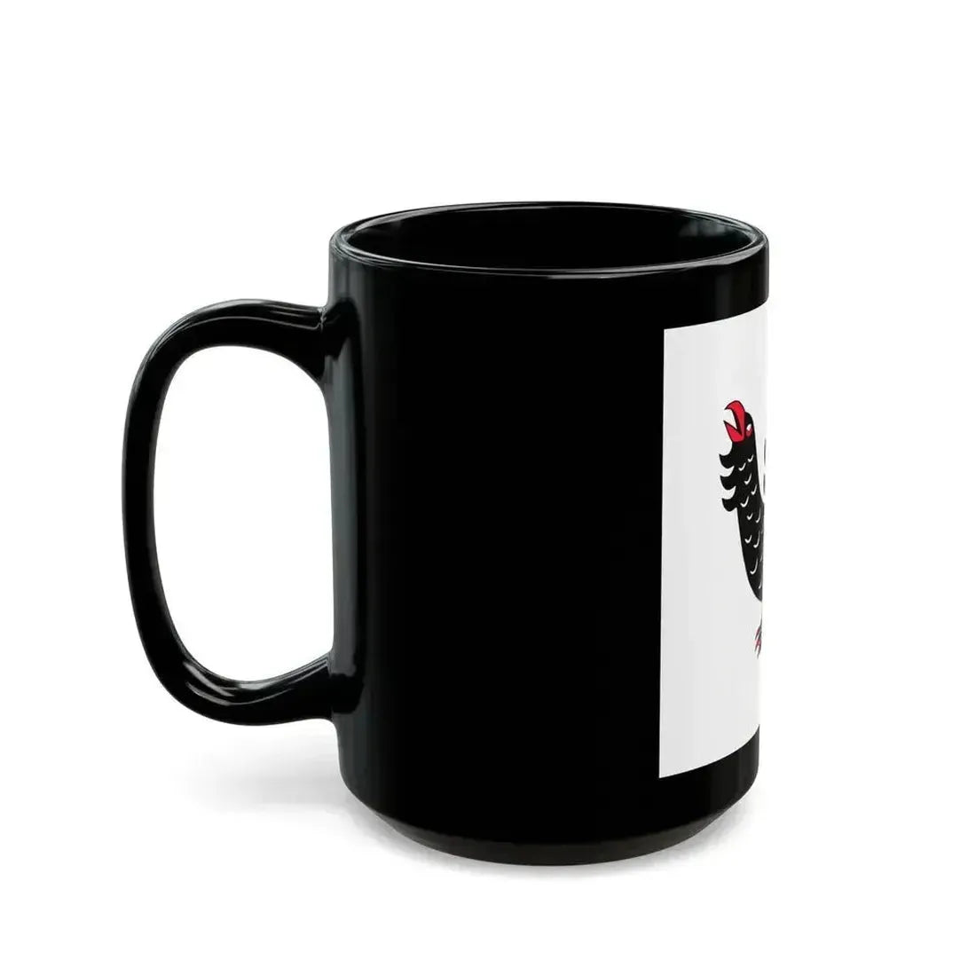 Flag of Central Finland Finland - Black Coffee Mug - Go Mug Yourself