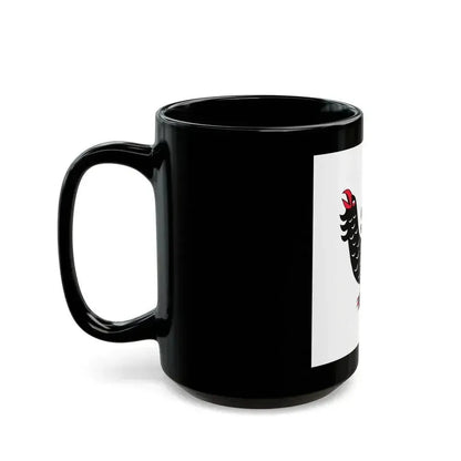 Flag of Central Finland Finland - Black Coffee Mug - Go Mug Yourself