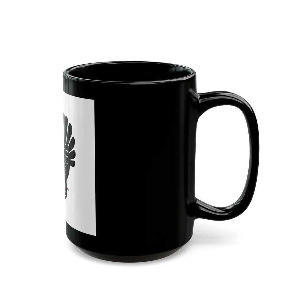 Flag of Central Finland Finland - Black Coffee Mug-Go Mug Yourself