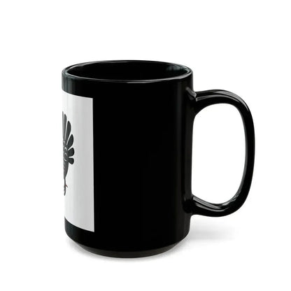 Flag of Central Finland Finland - Black Coffee Mug - Go Mug Yourself