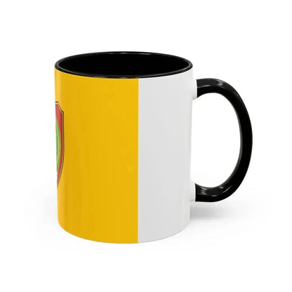 Flag of Central Kalimantan Indonesia - Accent Coffee Mug - Go Mug Yourself