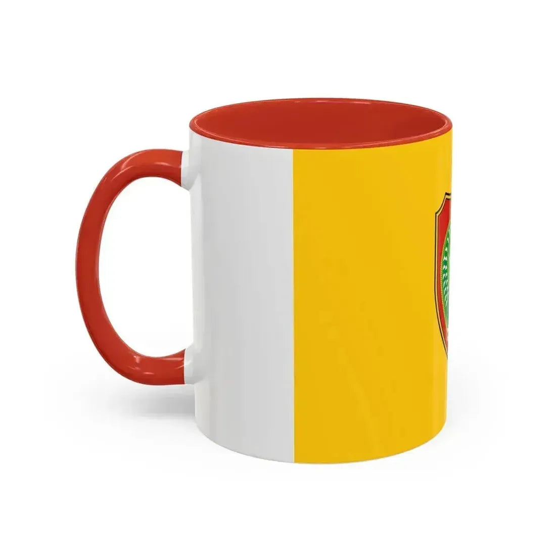 Flag of Central Kalimantan Indonesia - Accent Coffee Mug - Go Mug Yourself