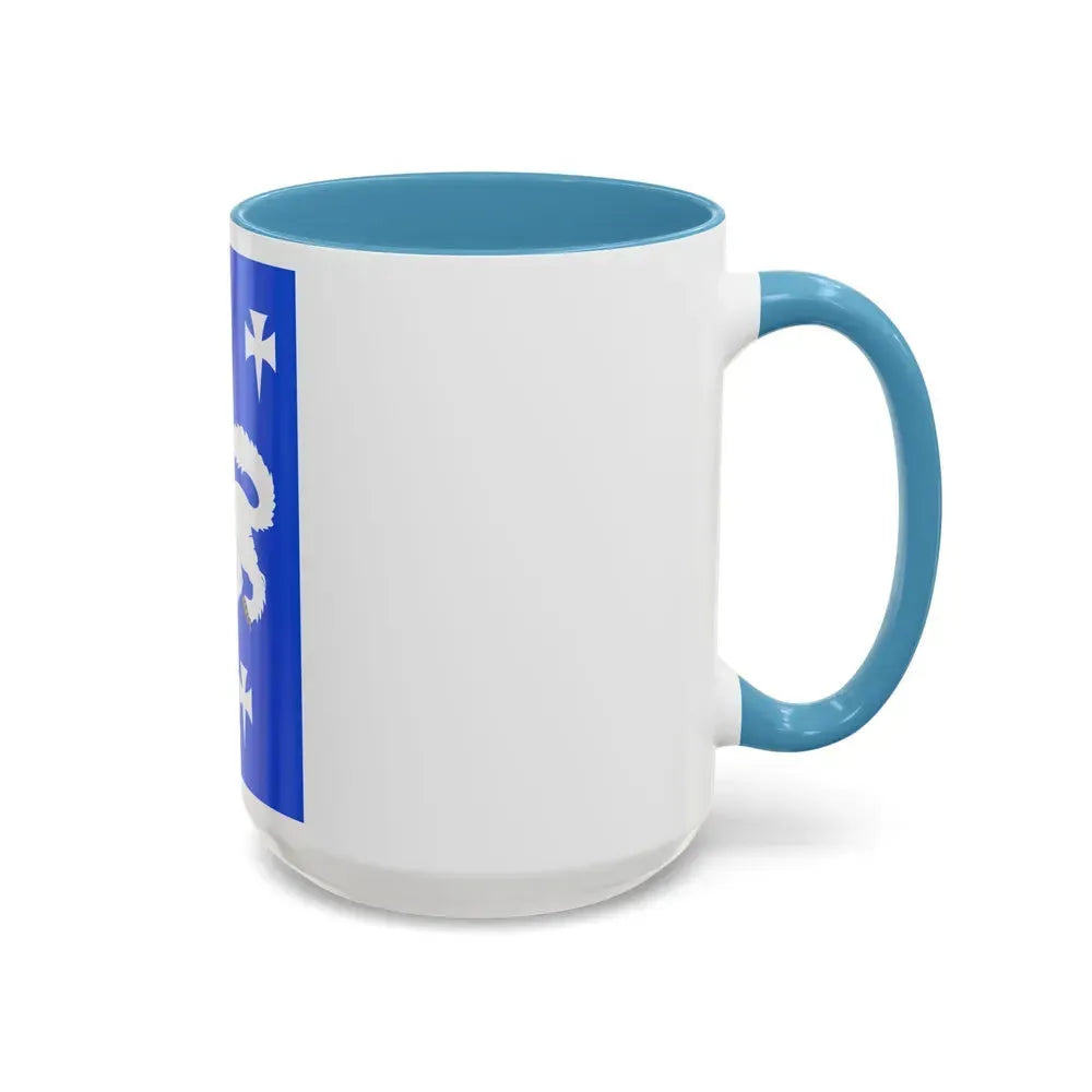 Flag of Central Ostrobothnia Finland - Accent Coffee Mug - Go Mug Yourself