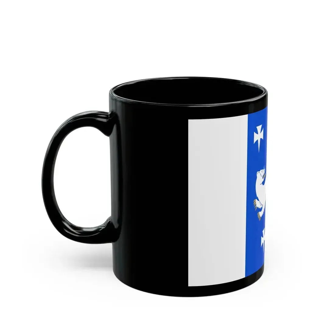 Flag of Central Ostrobothnia Finland - Black Coffee Mug - Go Mug Yourself