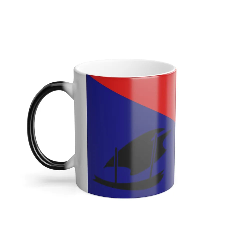 Flag of Central Province Papa New Guinea - Color Changing Coffee Mug-Go Mug Yourself