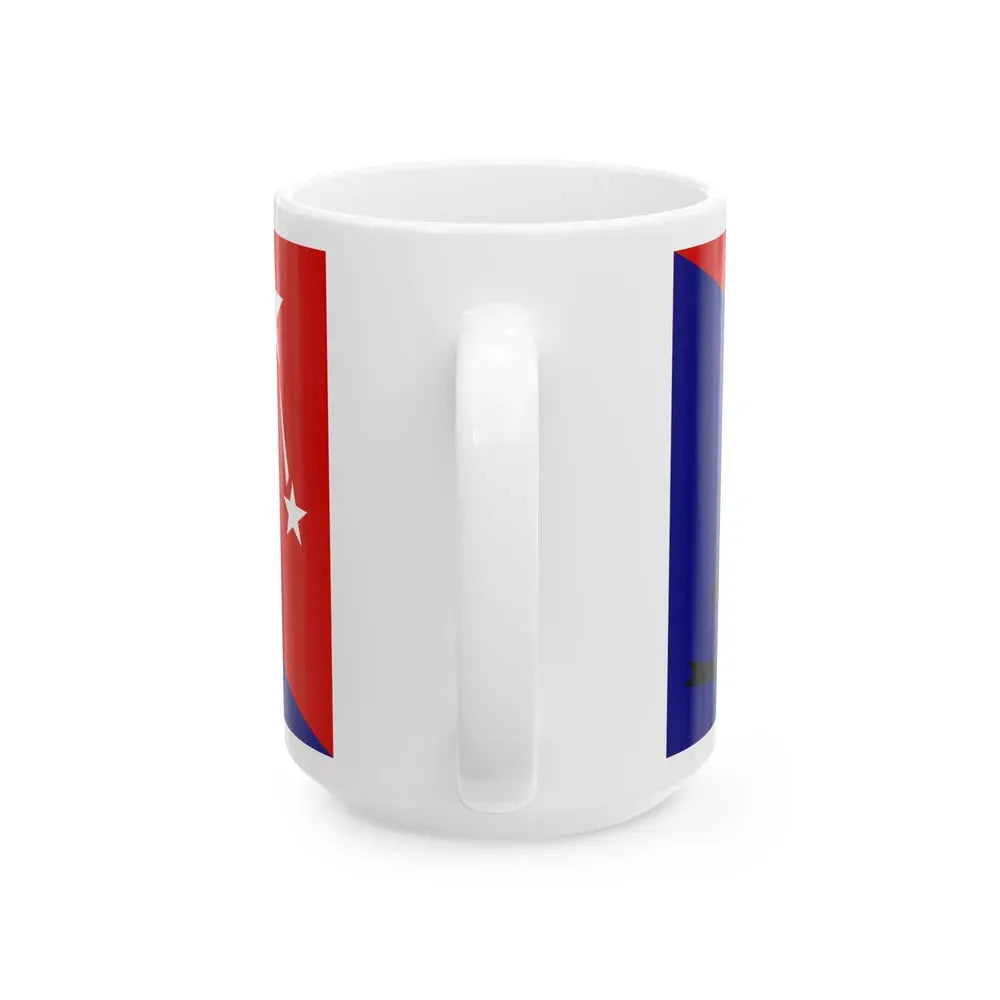 Flag of Central Province Papa New Guinea - White Coffee Mug - Go Mug Yourself