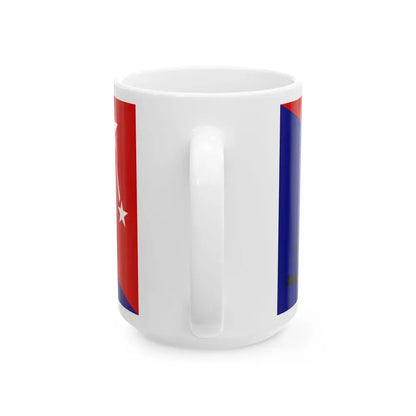 Flag of Central Province Papa New Guinea - White Coffee Mug - Go Mug Yourself