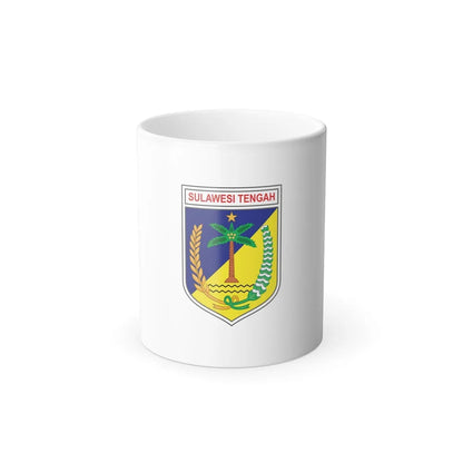 Flag of Central Sulawesi Indonesia - Color Changing Coffee Mug-11oz-Go Mug Yourself