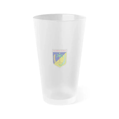 Flag of Central Sulawesi Indonesia - Frosted Pint Glass 16oz 16oz Frosted - Go Mug Yourself