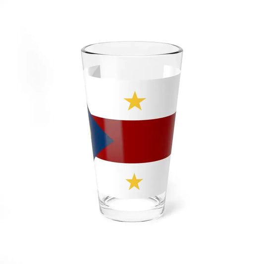 Flag of Centralia Illinois (United States) Pint Glass 16oz 16oz - Go Mug Yourself