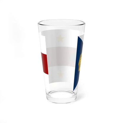 Flag of Centralia Illinois (United States) Pint Glass 16oz - Go Mug Yourself