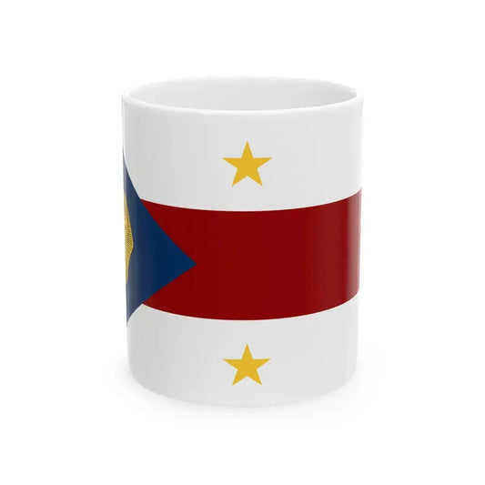 Flag of Centralia Illinois (United States) White Coffee Mug 11oz - Go Mug Yourself