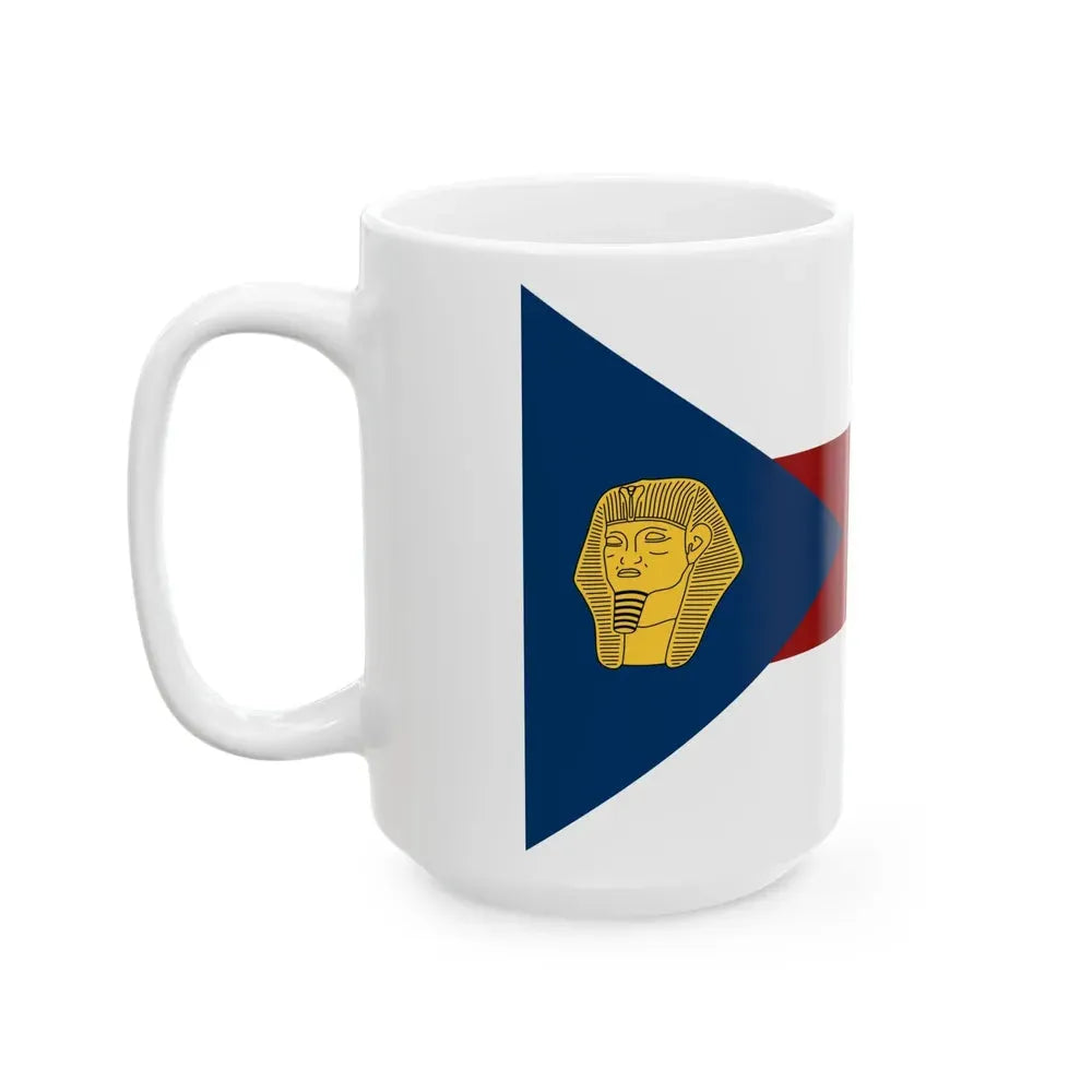 Flag of Centralia Illinois (United States) White Coffee Mug - Go Mug Yourself