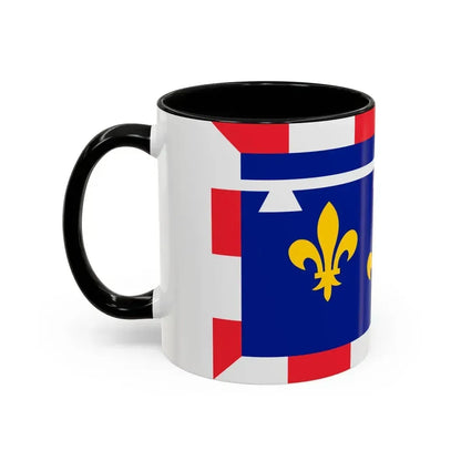 Flag of Centre Val de Loire France 2 - Accent Coffee Mug - Go Mug Yourself