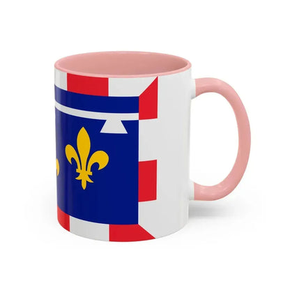 Flag of Centre Val de Loire France 2 - Accent Coffee Mug - Go Mug Yourself
