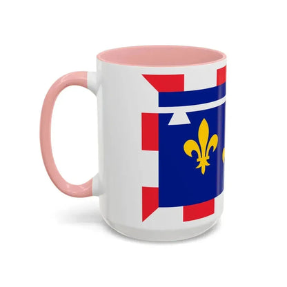 Flag of Centre Val de Loire France 2 - Accent Coffee Mug - Go Mug Yourself
