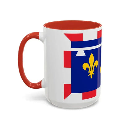 Flag of Centre Val de Loire France 2 - Accent Coffee Mug - Go Mug Yourself