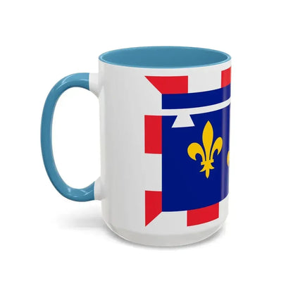 Flag of Centre Val de Loire France 2 - Accent Coffee Mug - Go Mug Yourself