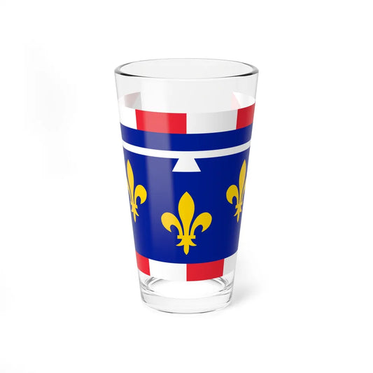 Flag of Centre Val de Loire France 2 - Pint Glass 16oz-16oz-Go Mug Yourself