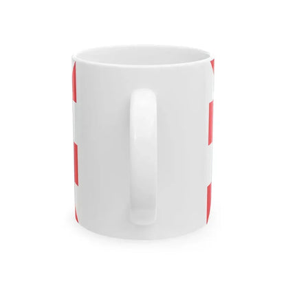 Flag of Centre Val de Loire France 2 - White Coffee Mug - Go Mug Yourself