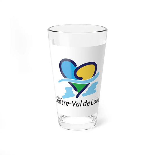 Flag of Centre Val de Loire France - Pint Glass 16oz-16oz-Go Mug Yourself