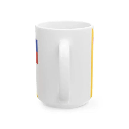Flag of CER 1897 (China) White Coffee Mug - Go Mug Yourself