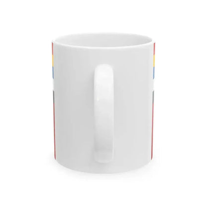 Flag of CER 1925 (China) White Coffee Mug - Go Mug Yourself
