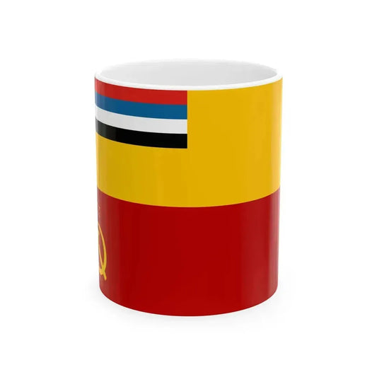 Flag of CER 1932 (China) White Coffee Mug 11oz - Go Mug Yourself