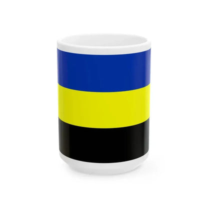 Flag of Cerro Navia Chile (Chile) White Coffee Mug 15oz - Go Mug Yourself