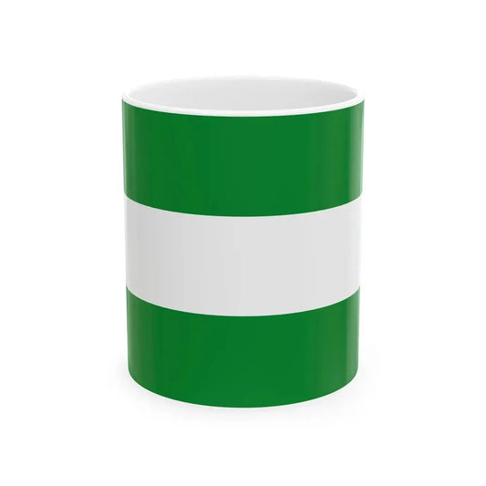 Flag of Cesar (Colombia) White Coffee Mug 11oz - Go Mug Yourself