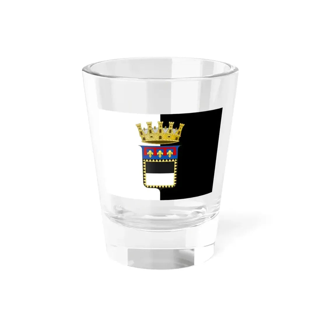 Flag of Cesena (Italy) Shot Glass 1.5oz 1.5oz - Go Mug Yourself