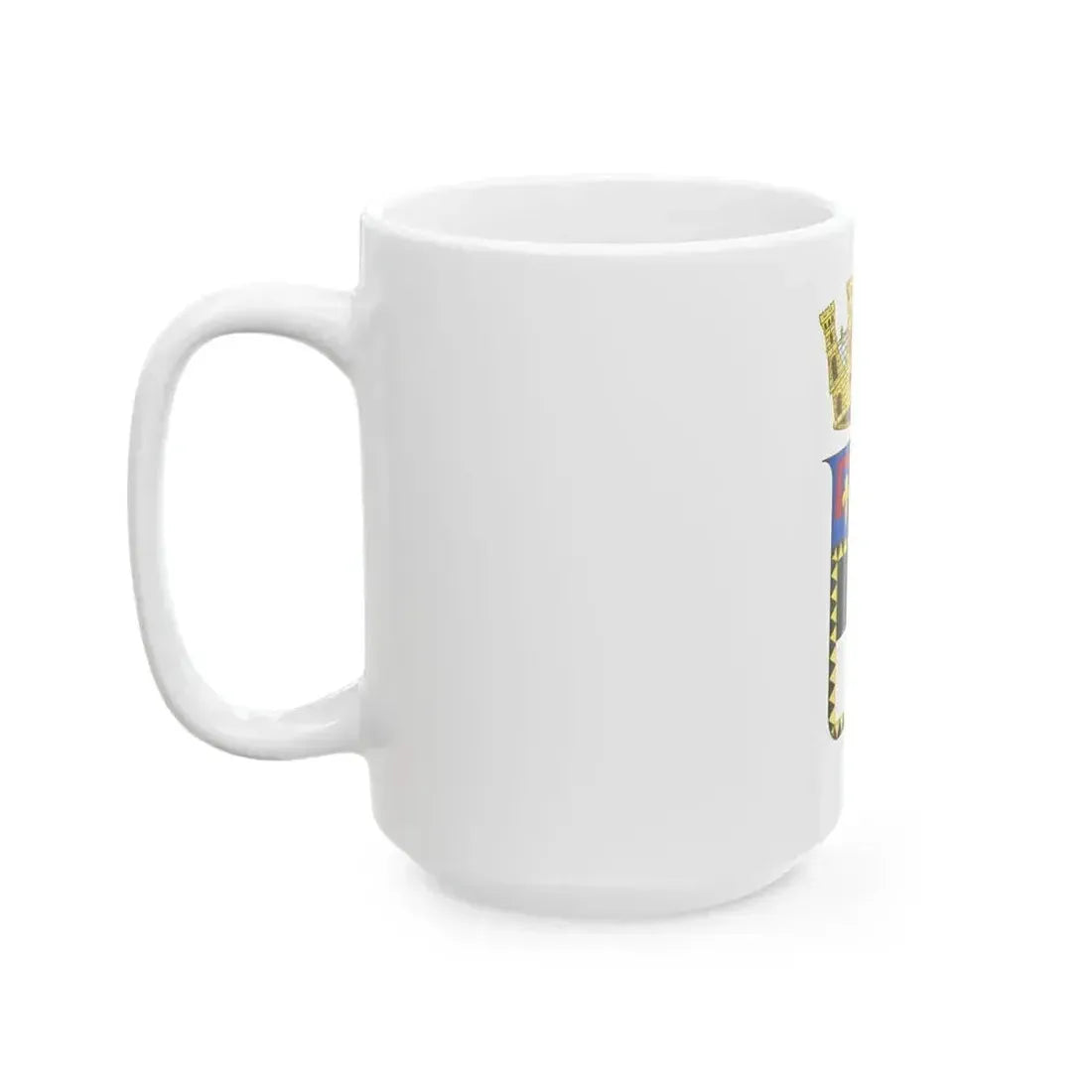 Flag of Cesena (Italy) White Coffee Mug - Go Mug Yourself