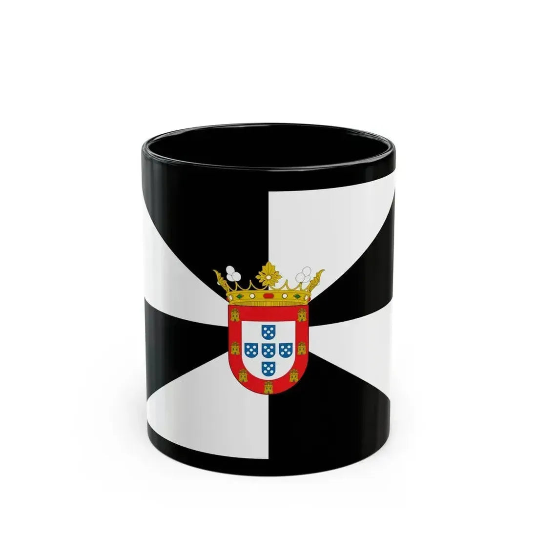 Flag of Ceuta Spain - Black Coffee Mug 11oz - Go Mug Yourself