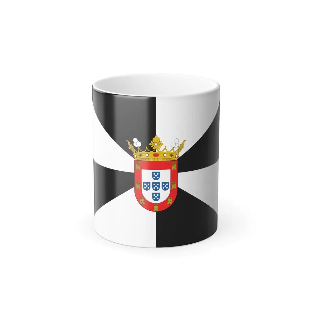 Flag of Ceuta Spain - Color Changing Coffee Mug-11oz-Go Mug Yourself