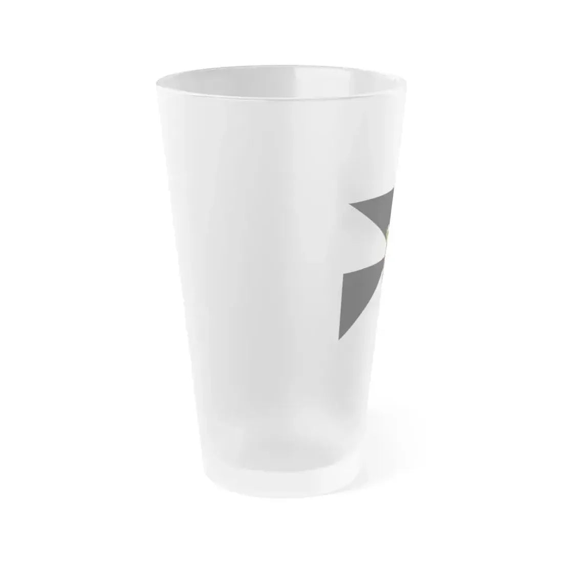 Flag of Ceuta Spain - Frosted Pint Glass 16oz - Go Mug Yourself