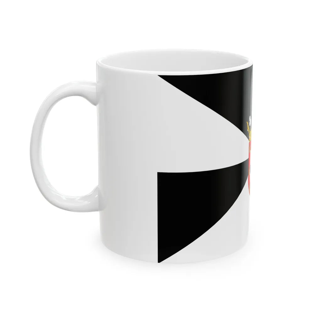 Flag of Ceuta Spain - White Coffee Mug-Go Mug Yourself