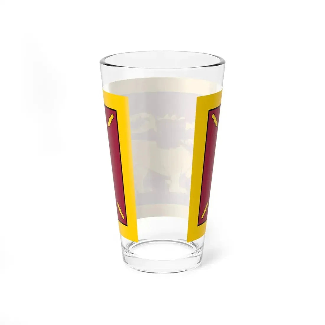 Flag of Ceylon 1948-1951 (Sri Lanka) Pint Glass 16oz - Go Mug Yourself