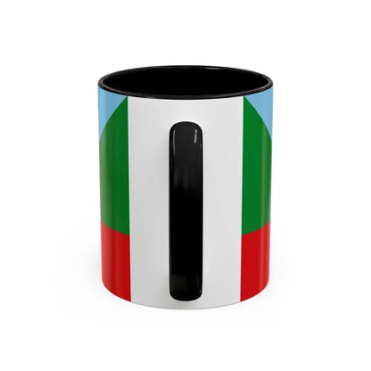 Flag of Chachapoyas capital of the Amazonas Region Peru - Accent Coffee Mug - Go Mug Yourself