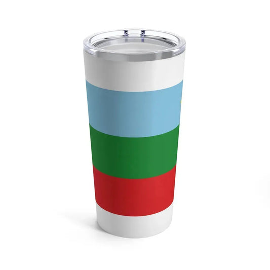 Flag of Chachapoyas capital of the Amazonas Region Peru - Tumbler 20oz 20oz - Go Mug Yourself