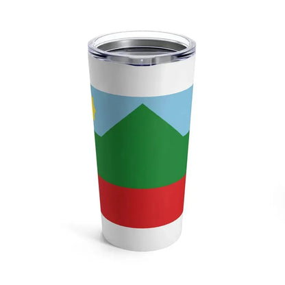 Flag of Chachapoyas capital of the Amazonas Region Peru - Tumbler 20oz - Go Mug Yourself