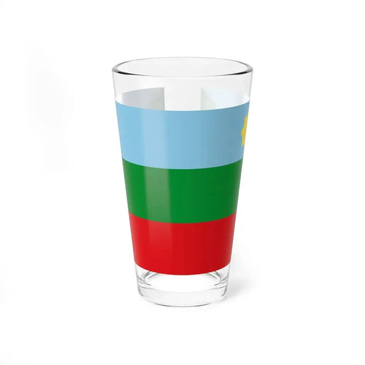 Flag of Chachapoyas (Peru) Pint Glass 16oz 16oz - Go Mug Yourself