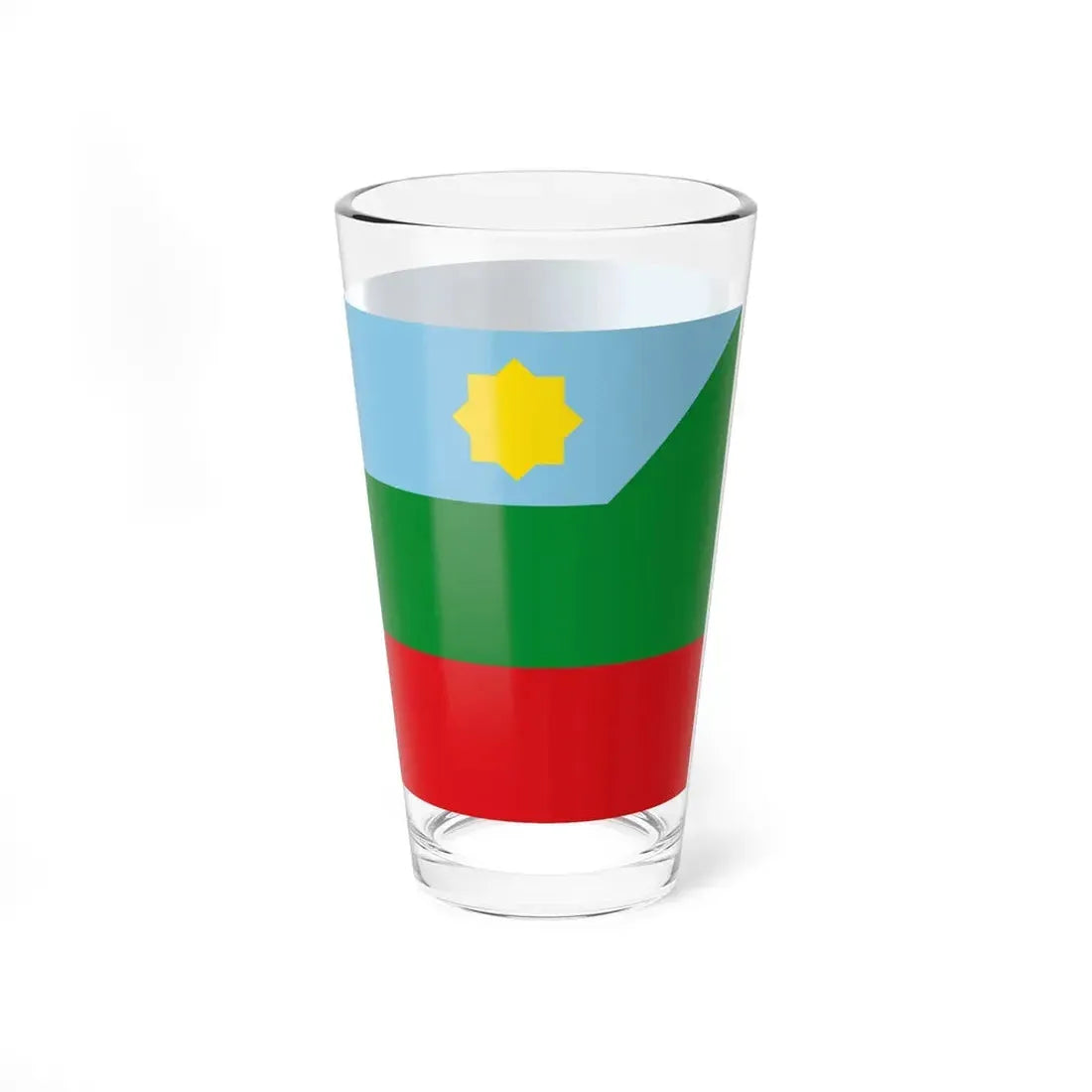 Flag of Chachapoyas (Peru) Pint Glass 16oz - Go Mug Yourself