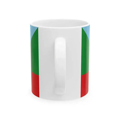 Flag of Chachapoyas (Peru) White Coffee Mug - Go Mug Yourself