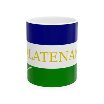 Flag of Chalatenango (El Salvador) White Coffee Mug 11oz - Go Mug Yourself