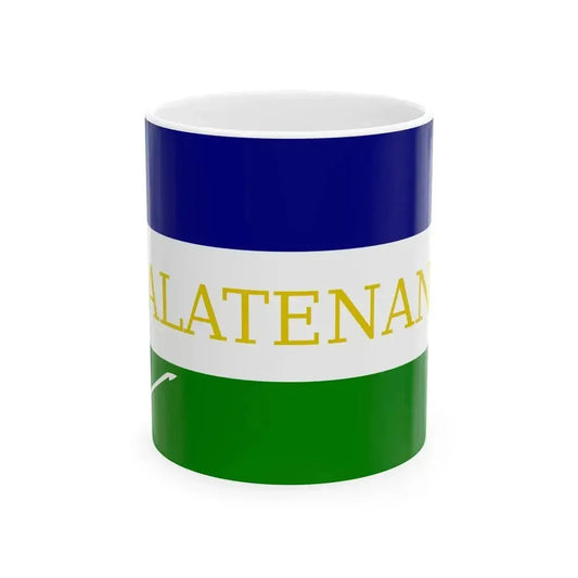 Flag of Chalatenango (El Salvador) White Coffee Mug 11oz - Go Mug Yourself