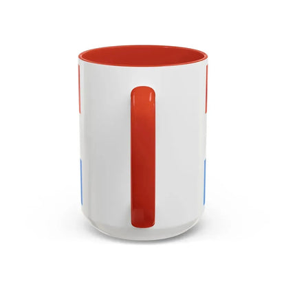Flag of Cham Germany - Accent Coffee Mug - Go Mug Yourself