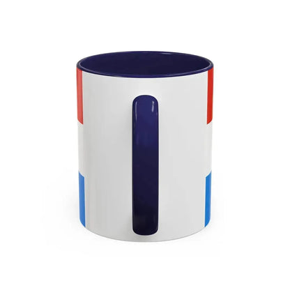 Flag of Cham Germany - Accent Coffee Mug - Go Mug Yourself