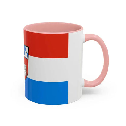 Flag of Cham Germany - Accent Coffee Mug - Go Mug Yourself